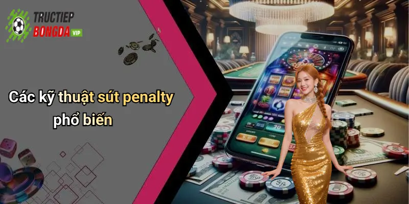 Các kỹ thuật sút penalty phổ biến