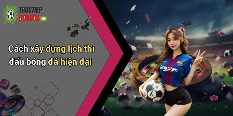 Cách xây dựng lịch thi đấu bóng đá hiện đại