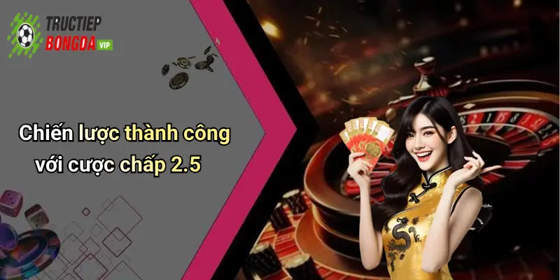 Chiến lược thành công với cược chấp 2.5