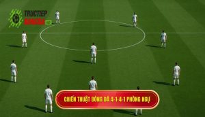 Chiến thuật bóng đá 4-1-4-1 phòng ngự