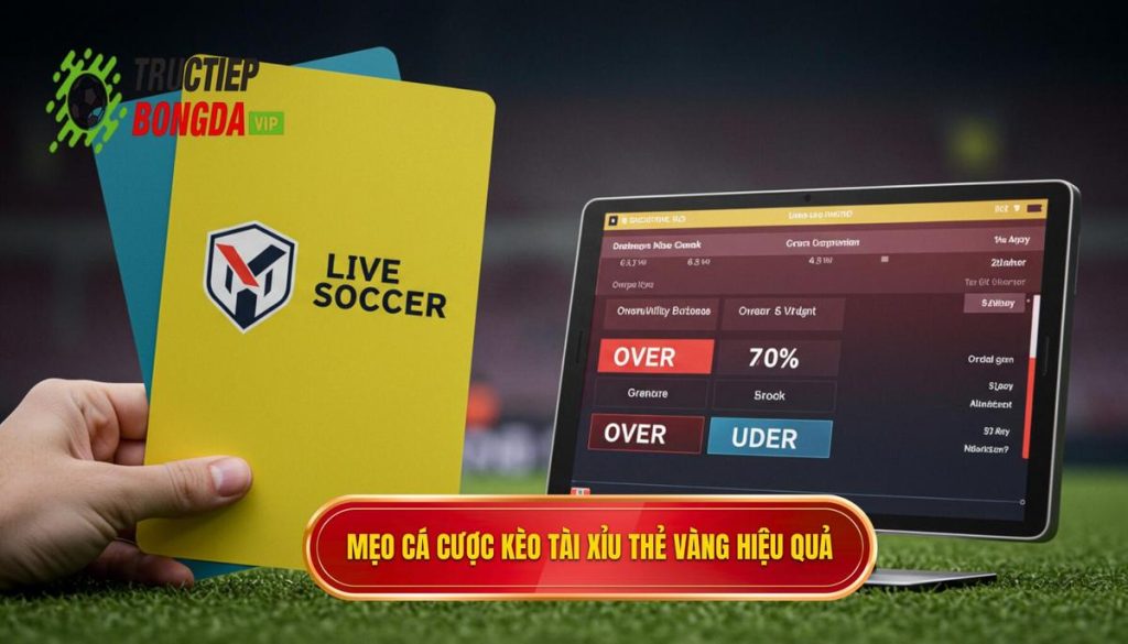Mẹo cá cược kèo tài xỉu thẻ vàng hiệu quả