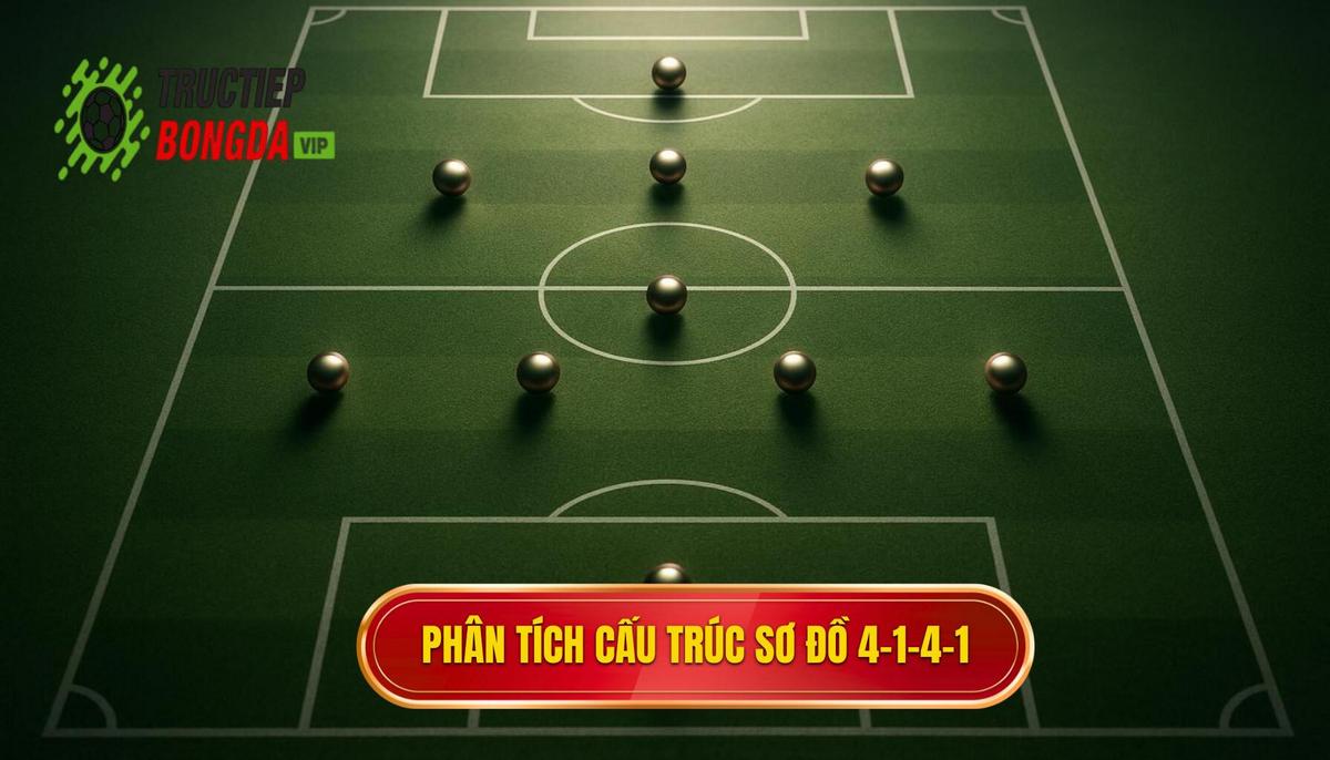 Phân tích cấu trúc cơ bản của 4-1-4-1