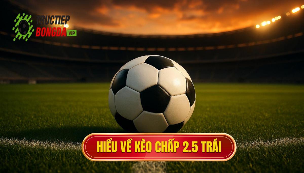 Hiểu Đúng Về Kèo Chấp 2.5 Trái (Asian Handicap 2.5)