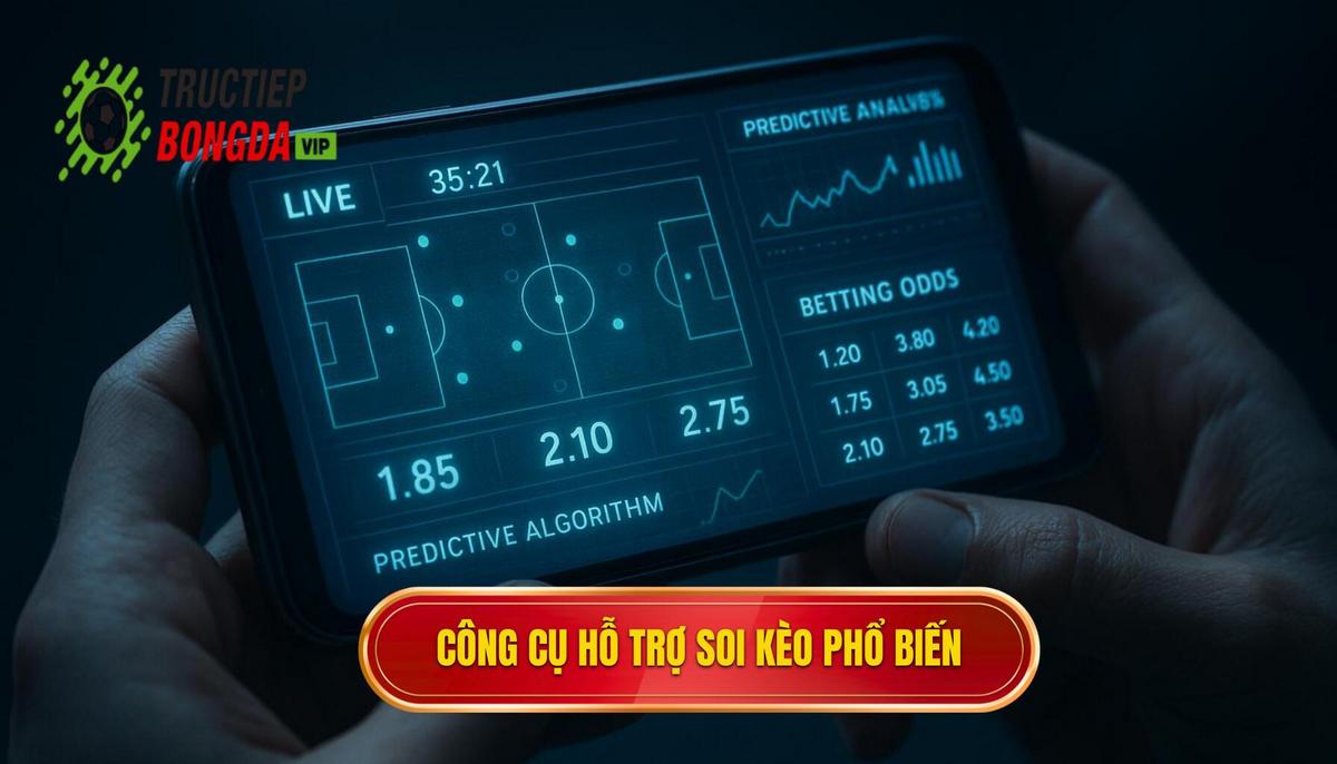Phân loại các công cụ hỗ trợ soi kèo phổ biến trên thị trường