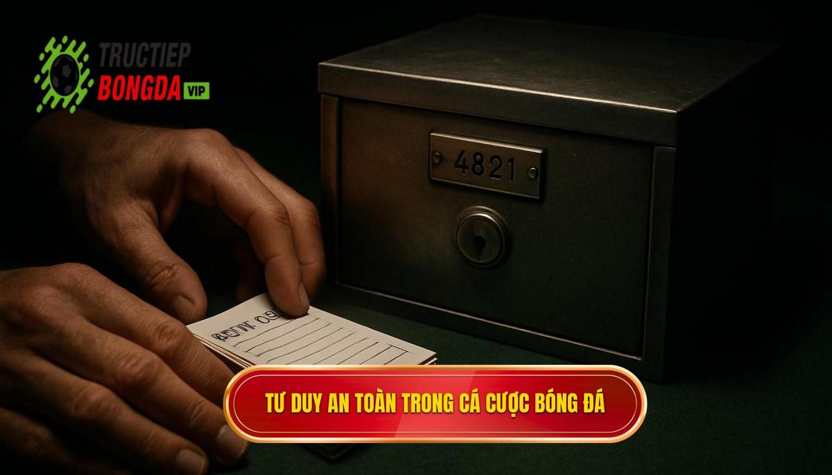 Tư duy đúng đắn về cá cược bóng đá ít rủi ro
