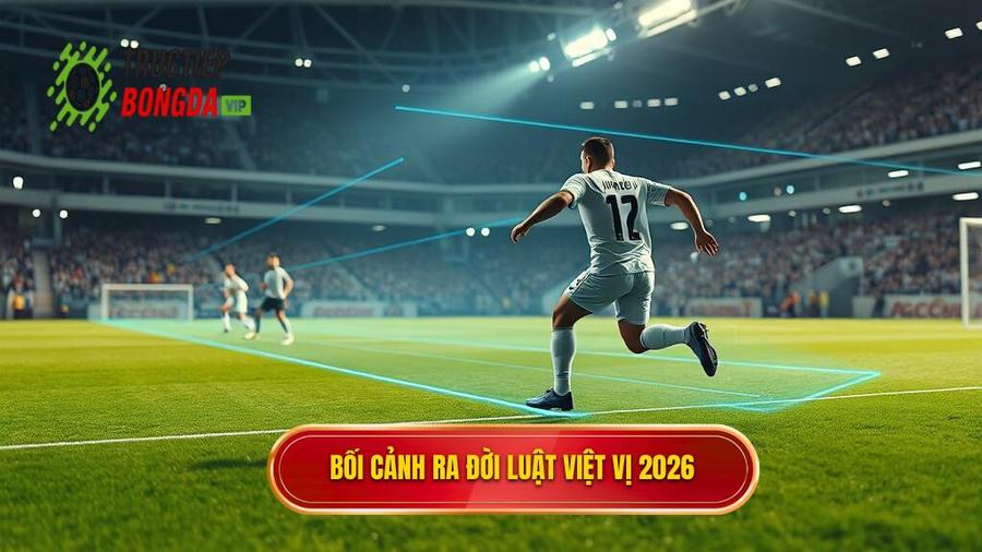 1. Bối cảnh ra đời luật việt vị 2026