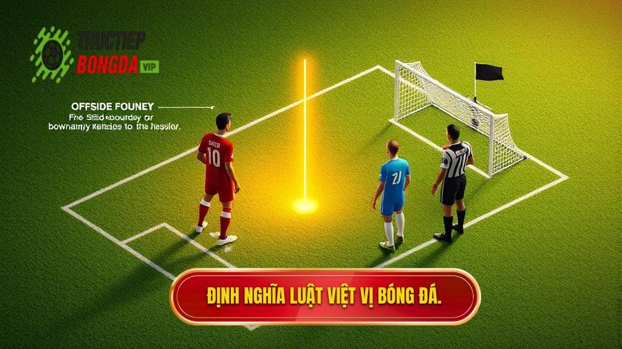 1. Định nghĩa luật việt vị bóng đá.