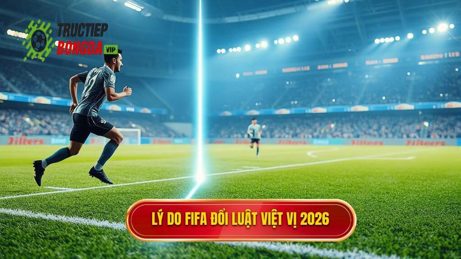 3. Lý do FIFA đổi luật việt vị 2026