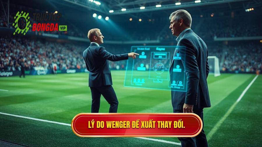 3. Lý do Wenger đề xuất thay đổi.
