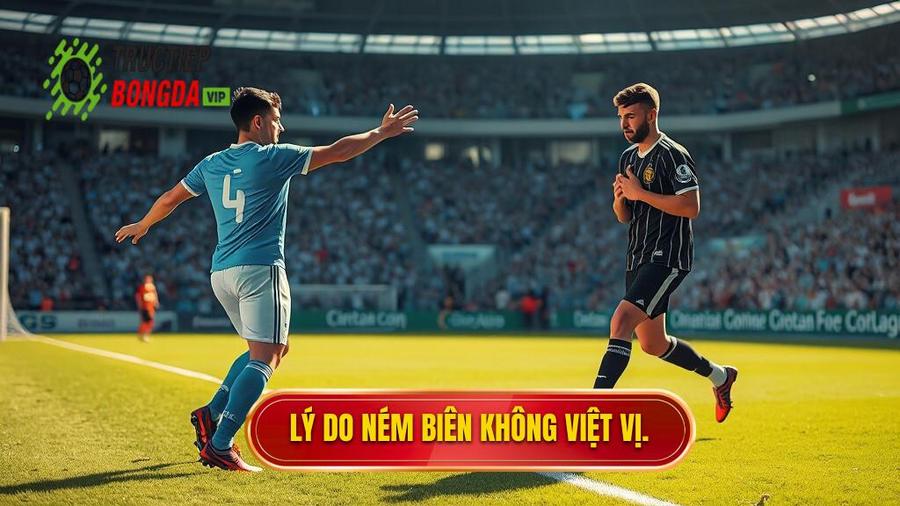 3. Lý do ném biên không việt vị.