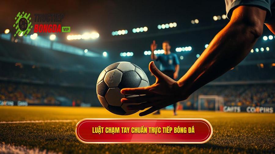 Luật chạm tay chuẩn TRỰC TIẾP BÓNG ĐÁ