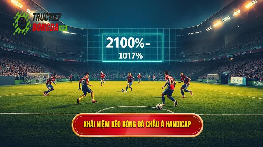Khái niệm kèo bóng đá Châu Á Handicap
