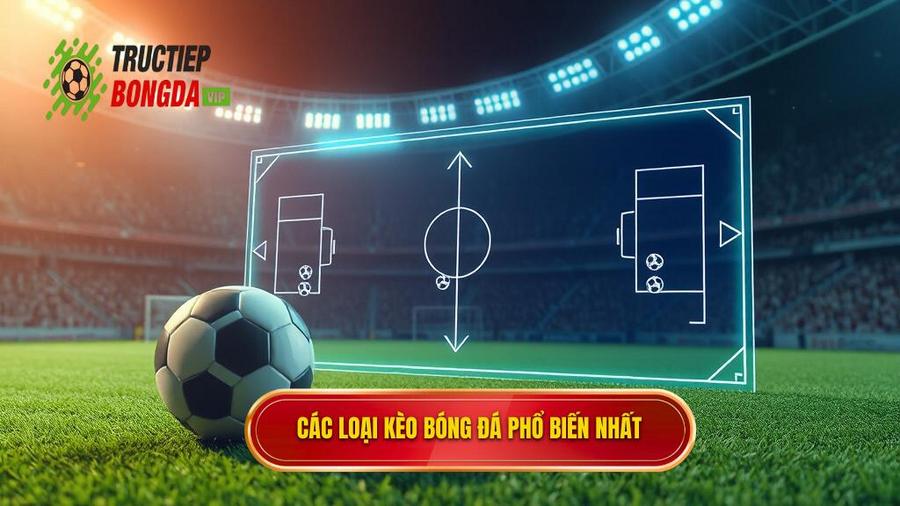 Các loại kèo bóng đá phổ biến nhất