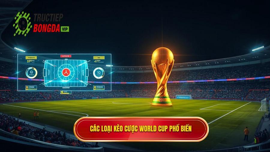 Các loại kèo cược World Cup phổ biến