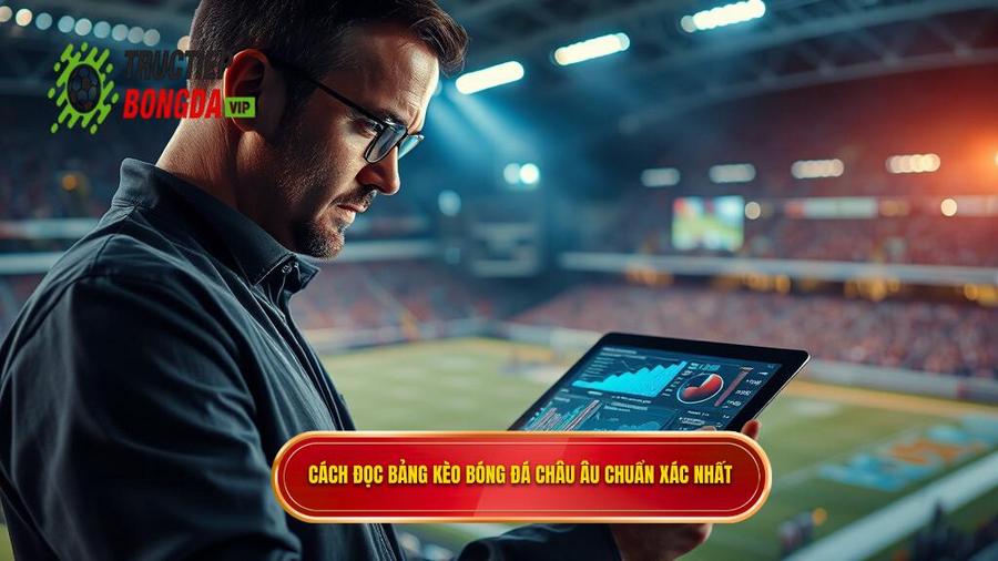 Cách đọc bảng kèo bóng đá Châu Âu chuẩn xác nhất