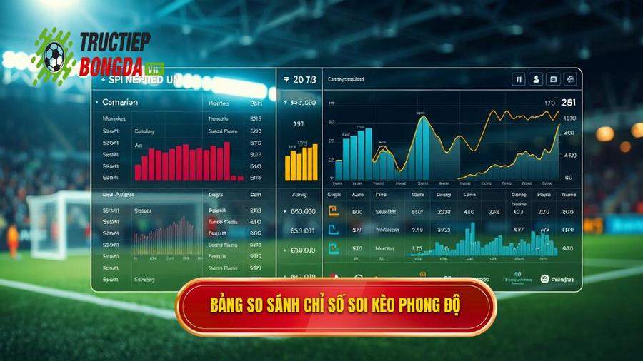 Bảng so sánh chỉ số soi kèo phong độ