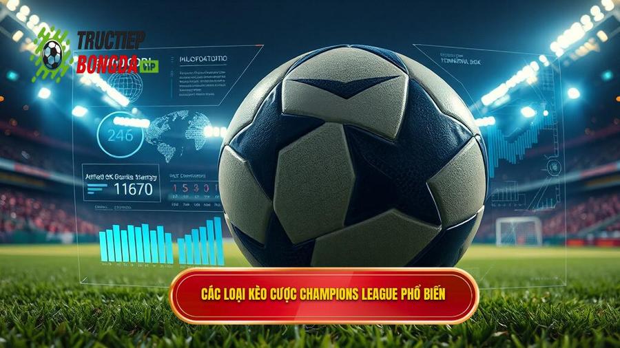 Các loại kèo cược Champions League phổ biến