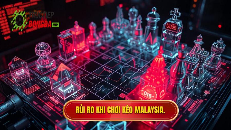 Rủi ro khi chơi kèo Malaysia.