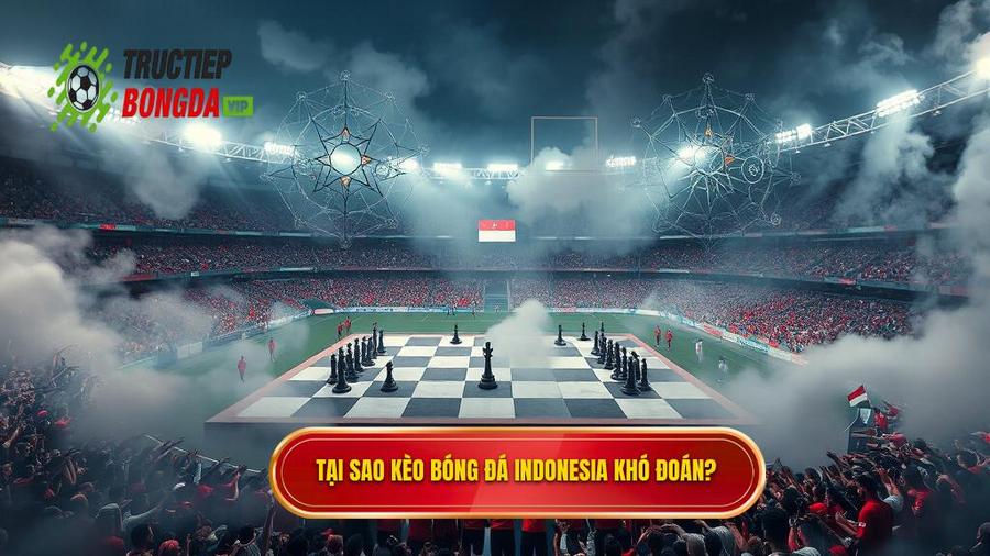Tại sao kèo bóng đá Indonesia khó đoán_