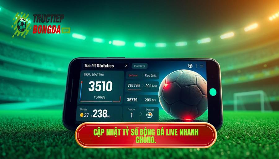 Cập nhật tỷ số bóng đá live nhanh chóng