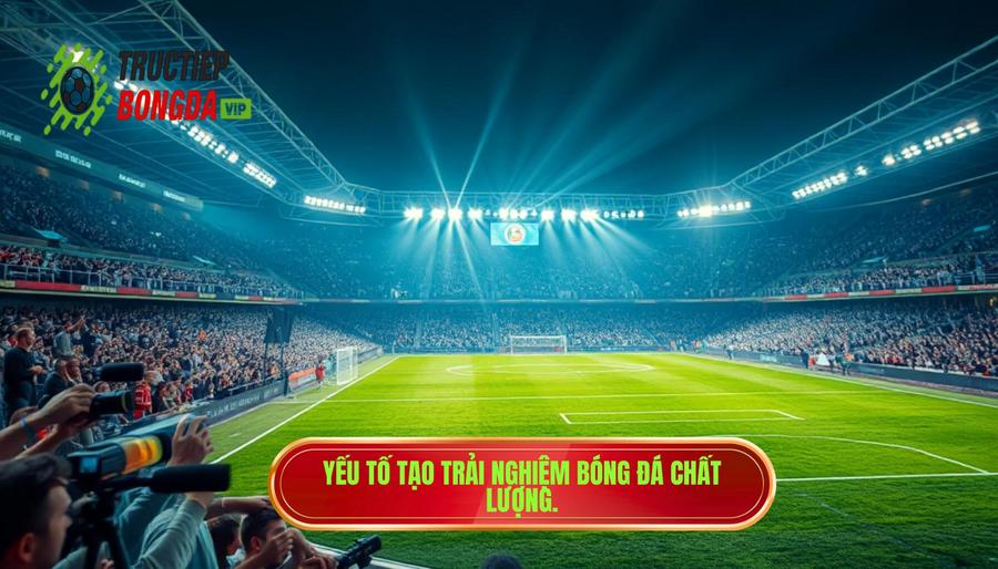 Yếu tố tạo trải nghiệm bóng đá chất lượng