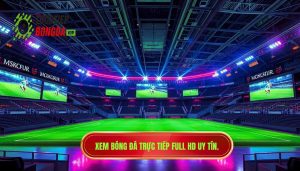 Xem bóng đá trực tiếp full HD uy tín