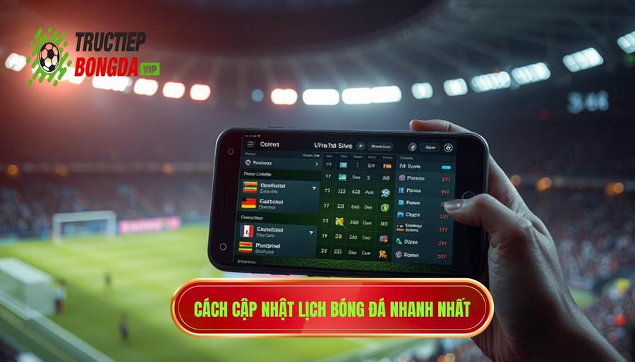 Tại sao cần biết cách cập nhật lịch phát sóng bóng đá nhanh chóng?