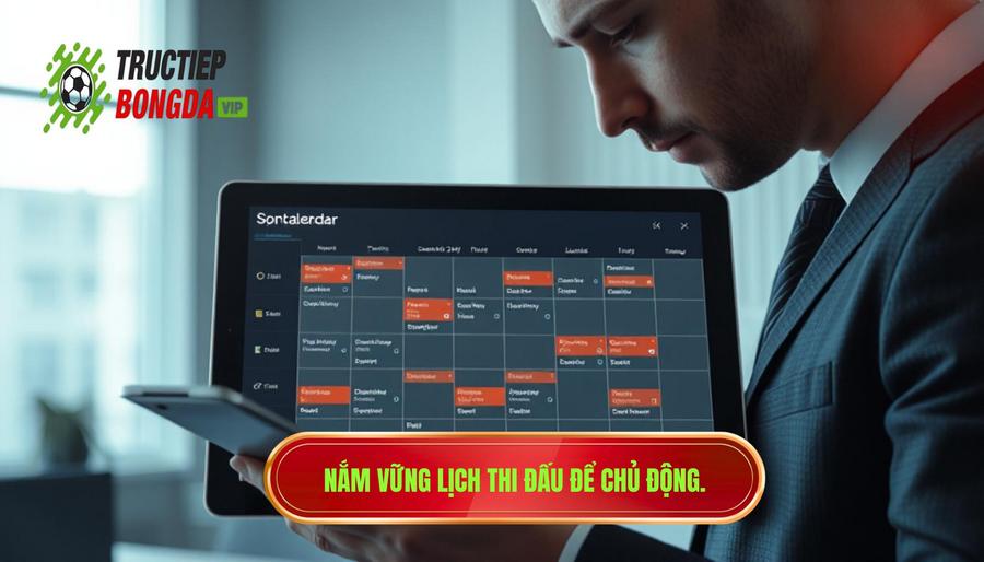 1. Hiểu rõ lịch thi đấu - Nền tảng của sự chủ động 1. Hiểu rõ lịch thi đấu - Nền tảng của sự chủ động
