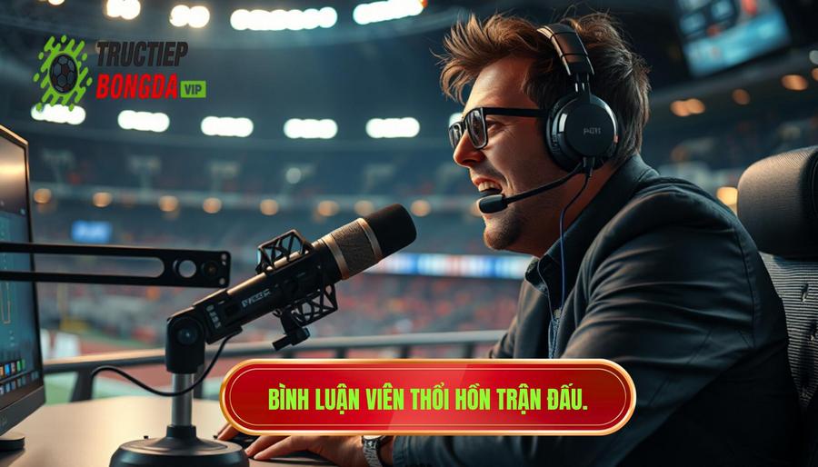2. Bình luận viên – "Người kể chuyện" thổi hồn vào trận đấu 2. Bình luận viên – "Người kể chuyện" thổi hồn vào trận đấu