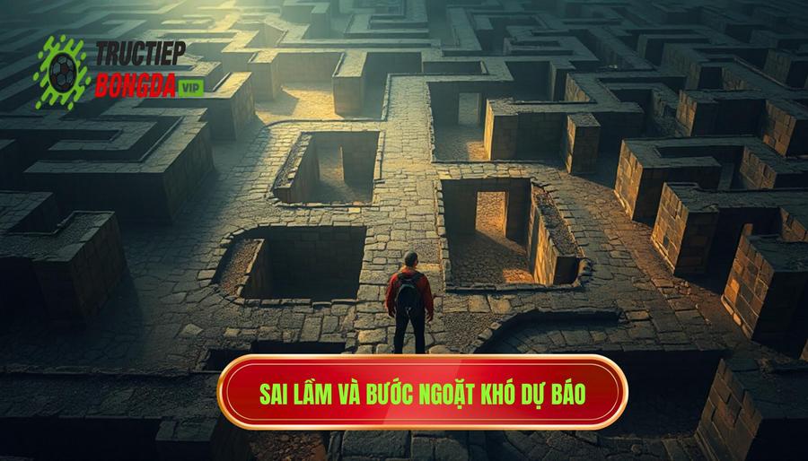 3. Những sai lầm và bước ngoặt không thể dự báo
