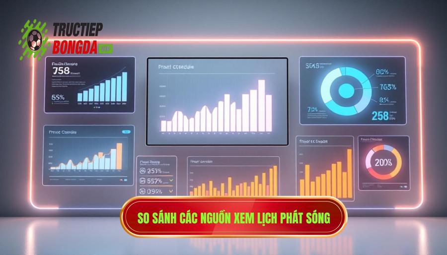 Bảng so sánh các nguồn cập nhật lịch phát sóng